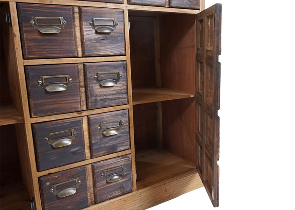 Apothekerkommode Apothekerschrank Tanne Holz massiv