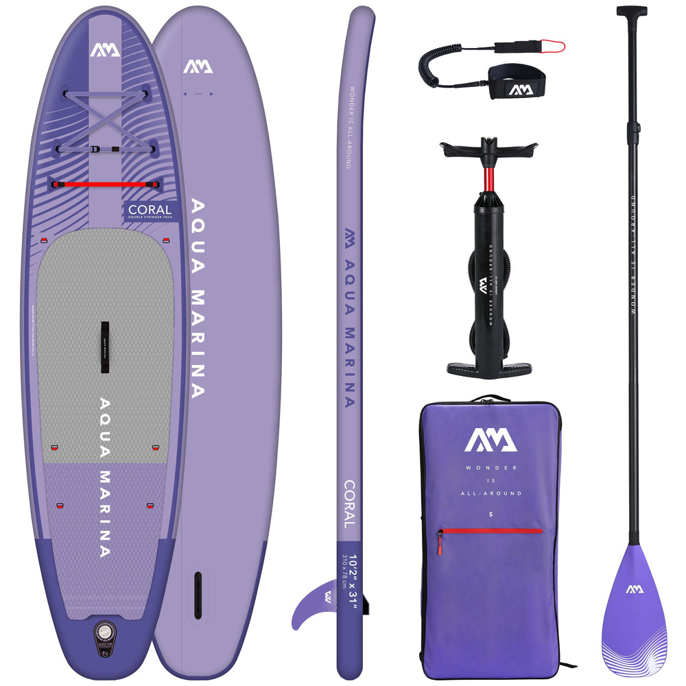 Aqua Marina Stand Up Paddle CORALLO viola 310 cm