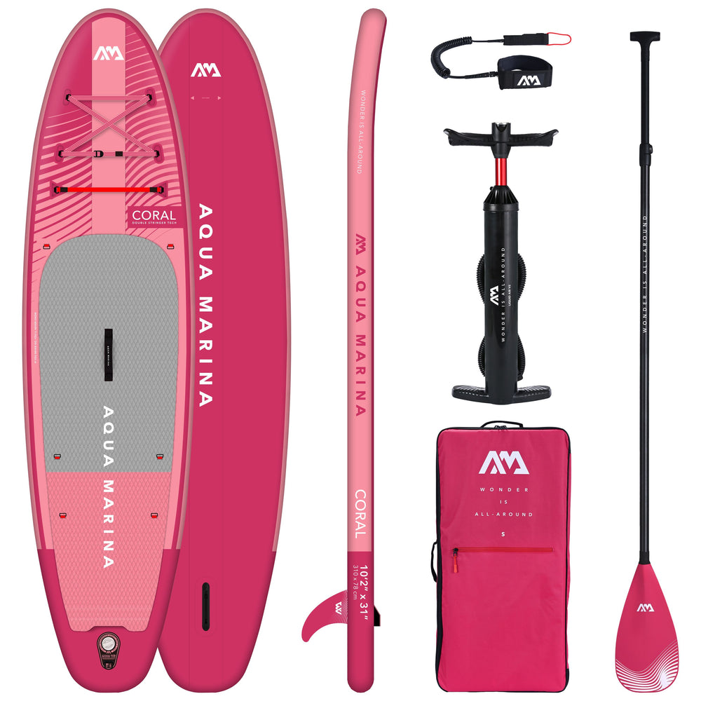 Aqua Marina Stand Up Paddle CORAL rosa 310 cm