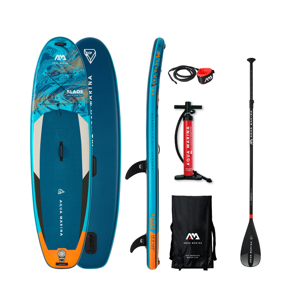 Aqua Marina Stand Up Paddle Windsurf BLADE blu 320 cm