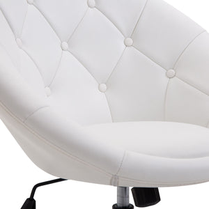 Work stool, swivel stool, office chair, chrome-plated