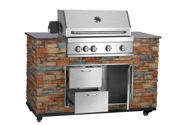 El Fuego Grillküche Built-In Burlington - ArteLiving