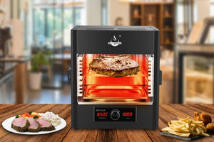 Steakgrill Texas schwarz, El Fuego - Arte-Living