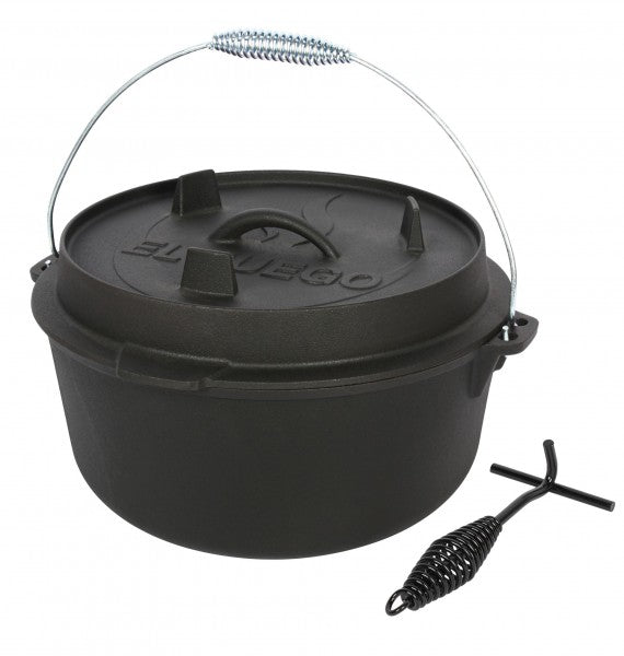 El Fuego - Dutch Oven 11,4 L, Deckel 2,2 L