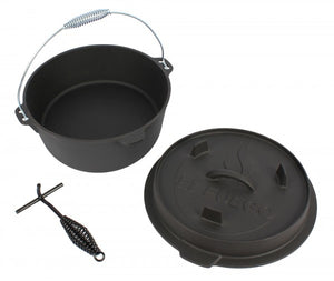 El Fuego - Dutch Oven 11,4 L, Deckel 2,2 L