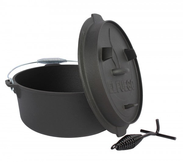 El Fuego - Dutch Oven 11,4 L, Deckel 2,2 L