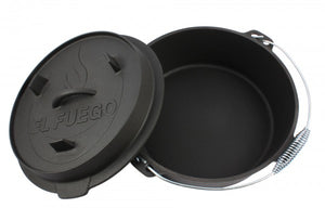 El Fuego - Dutch Oven 11,4 L, Deckel 2,2 L