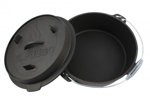 El Fuego - Dutch Oven 11,4 L, Deckel 2,2 L