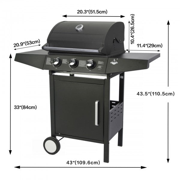 El Fuego - Gasgrill San Angelo 3