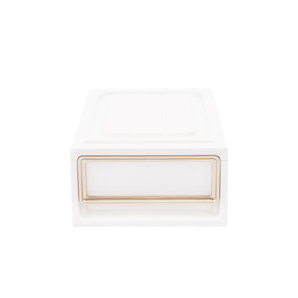 Aufbewahrungsbox 28 x 19 x 10 cm 4er Set weiss