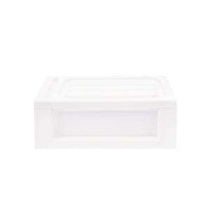 Aufbewahrungsbox 28 x 19 x 10 cm 4er Set weiss