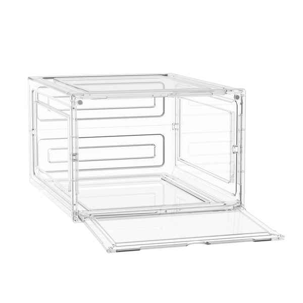 Aufbewahrungsbox 34 x 27 x 19 cm 12er Set transparent