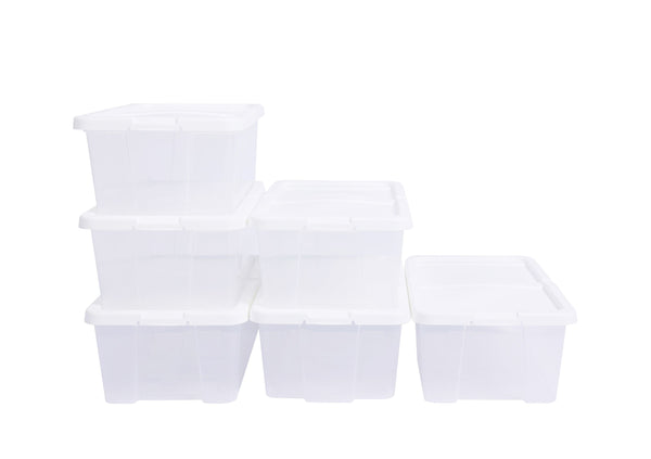 Aufbewahrungsbox 6er Set 37 x 22.5 x 14 cm