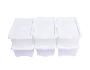 Aufbewahrungsbox 6er Set 37 x 22.5 x 14 cm