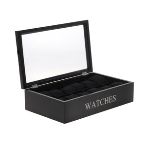 Scatola porta orologi per 12 orologi da polso