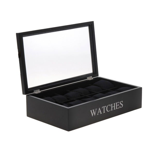 Scatola porta orologi per 12 orologi da polso