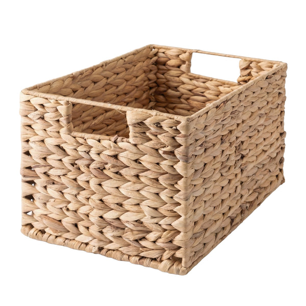 Aufbewahrungskorb NILE 32 x 23 x 19 cm 3er Set braun
