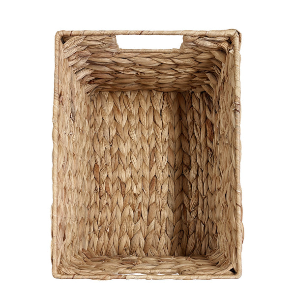 Aufbewahrungskorb NILE 32 x 23 x 19 cm 3er Set braun
