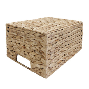 Aufbewahrungskorb NILE 32 x 23 x 19 cm 3er Set braun