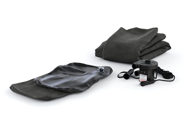 Letto gonfiabile per auto 135 x 85 cm nero