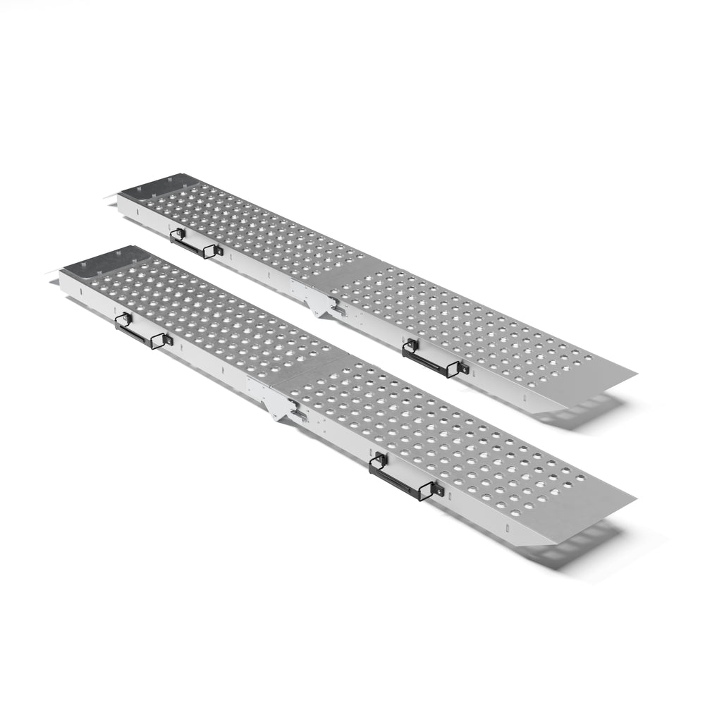 Auffahrrampe faltbar 160 x 22.5 cm 2er Set