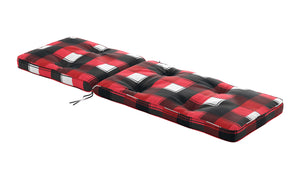 Liegenauflage COSY rot kariert