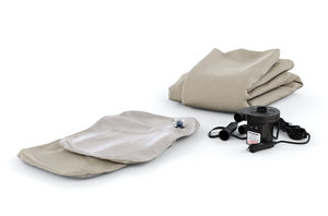 Letto gonfiabile per auto 135 x 85 cm beige