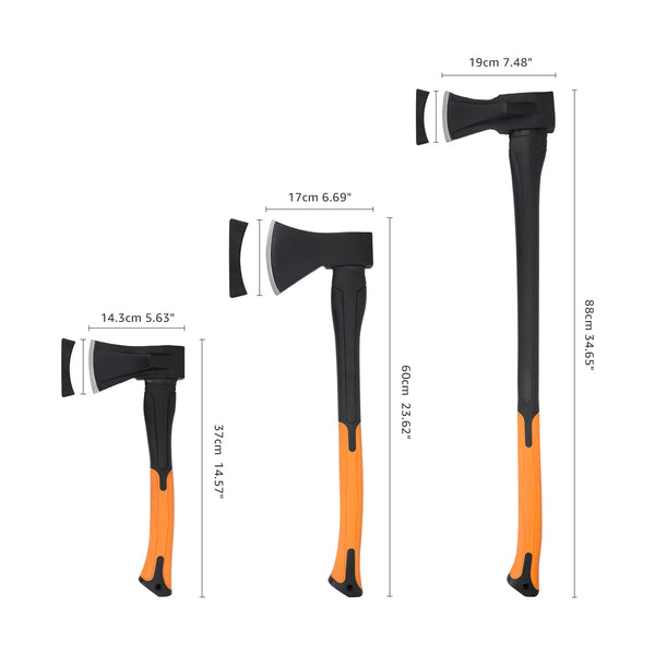 Axt 3er Set