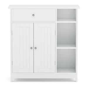 Badezimmerschrank FONTANA 75 x 30 x 80 cm weiss