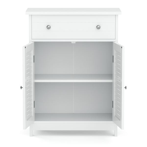 Badezimmerschrank FONTANA 60 x 30 x 80 cm weiss