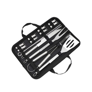 BBQ Grillbesteck Tasche 17-teilig
