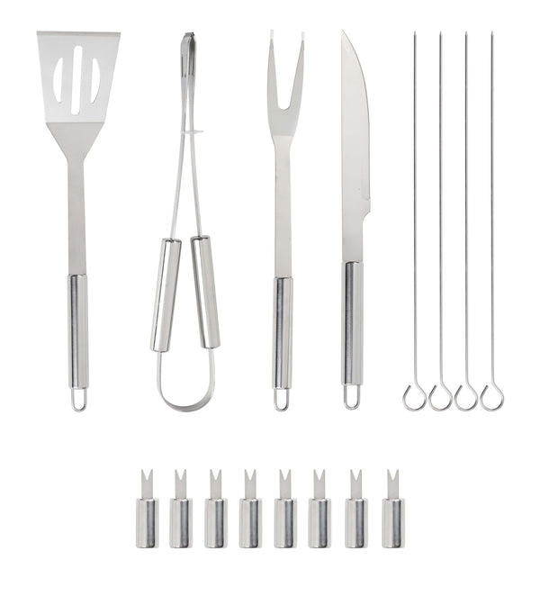 BBQ Grillbesteck Tasche 17-teilig