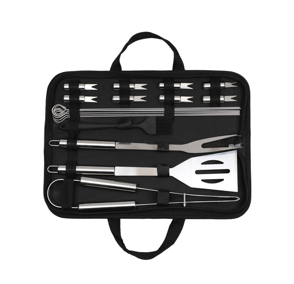 BBQ Grillbesteck Tasche 19-teilig
