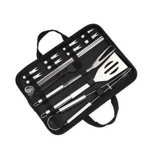 BBQ Grillbesteck Tasche 19-teilig