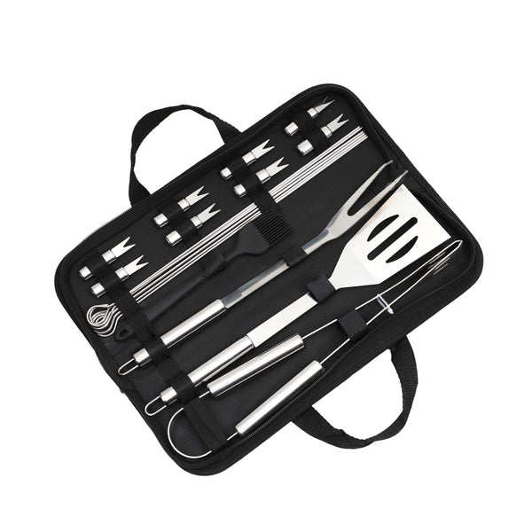 BBQ Grillbesteck Tasche 19-teilig