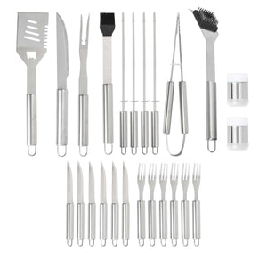 BBQ Grillbesteck Koffer 25-teilig