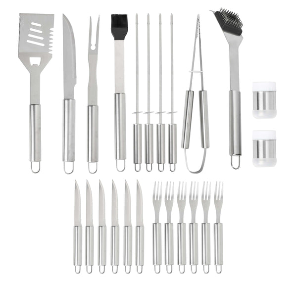 BBQ Grillbesteck Koffer 25-teilig