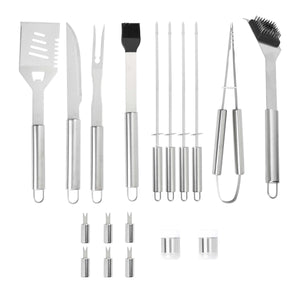BBQ Grillbesteck GRILLMASTER19-teilig