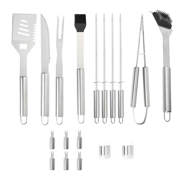 BBQ Grillbesteck GRILLMASTER19-teilig