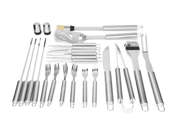 BBQ Grillbesteck Koffer 24-teilig