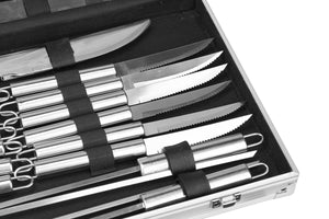 BBQ Grillbesteck Koffer 24-teilig