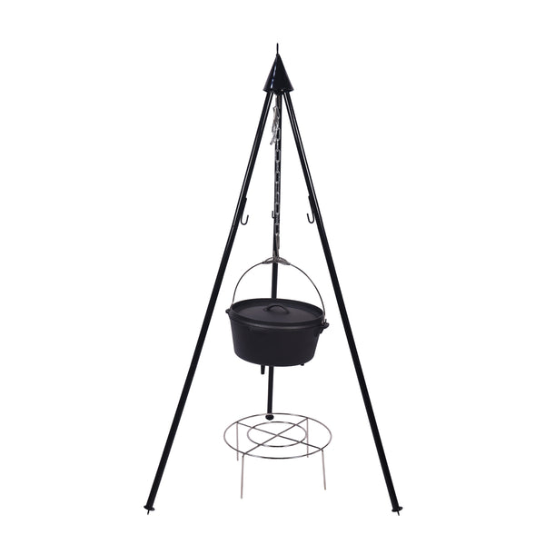 BBQ Dreibein Set Gusseisen 6-teilig