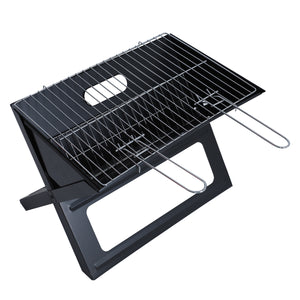 barbecue portable au charbon de bois