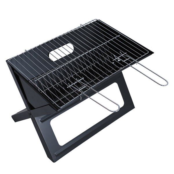 barbecue portable au charbon de bois