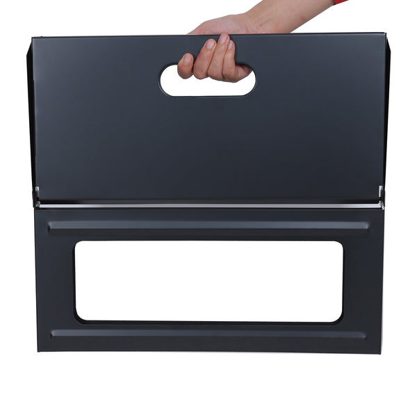 barbecue portable au charbon de bois