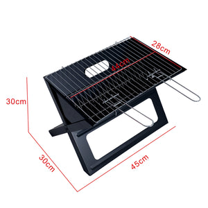 barbecue portable au charbon de bois