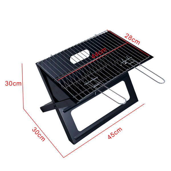 barbecue portable au charbon de bois