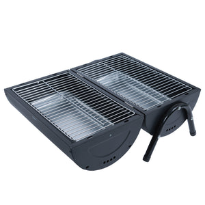 BBQ Holzkohlegrill Campinggrill schwarz