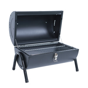 BBQ Holzkohlegrill Campinggrill schwarz