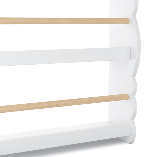 Bücherregal Kinderzimmer DREAMYCLOUD 60 x 98 cm weiss/natur